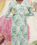Justin Tong Eleanor Maxi Dress - 12 / Green - Dresses