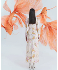 Justin Tong Hazel Maxi Dress Enchanted Waters Size 10 & Size 14 - Dresses