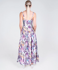 Justin Tong Lavande Maxi Dress Winter Bloom Print Size 8 - 8 / Floral - Dresses
