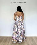 Justin Tong Lavande Maxi Dress Winter Bloom Print Size 8 - 8 / Floral - Dresses