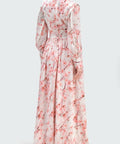 Justin Tong Xander Maxi Dress - 10 / Floral - Dresses