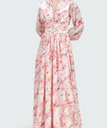 Justin Tong Xander Maxi Dress - 10 / Floral - Dresses
