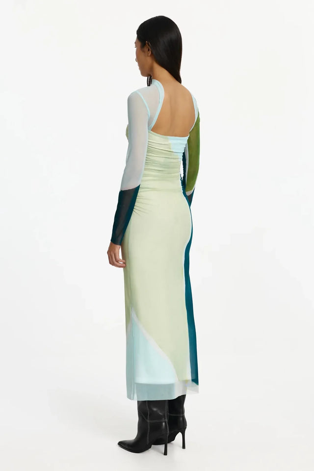 Significant Other Yusra Long Sleeve Midi Dress