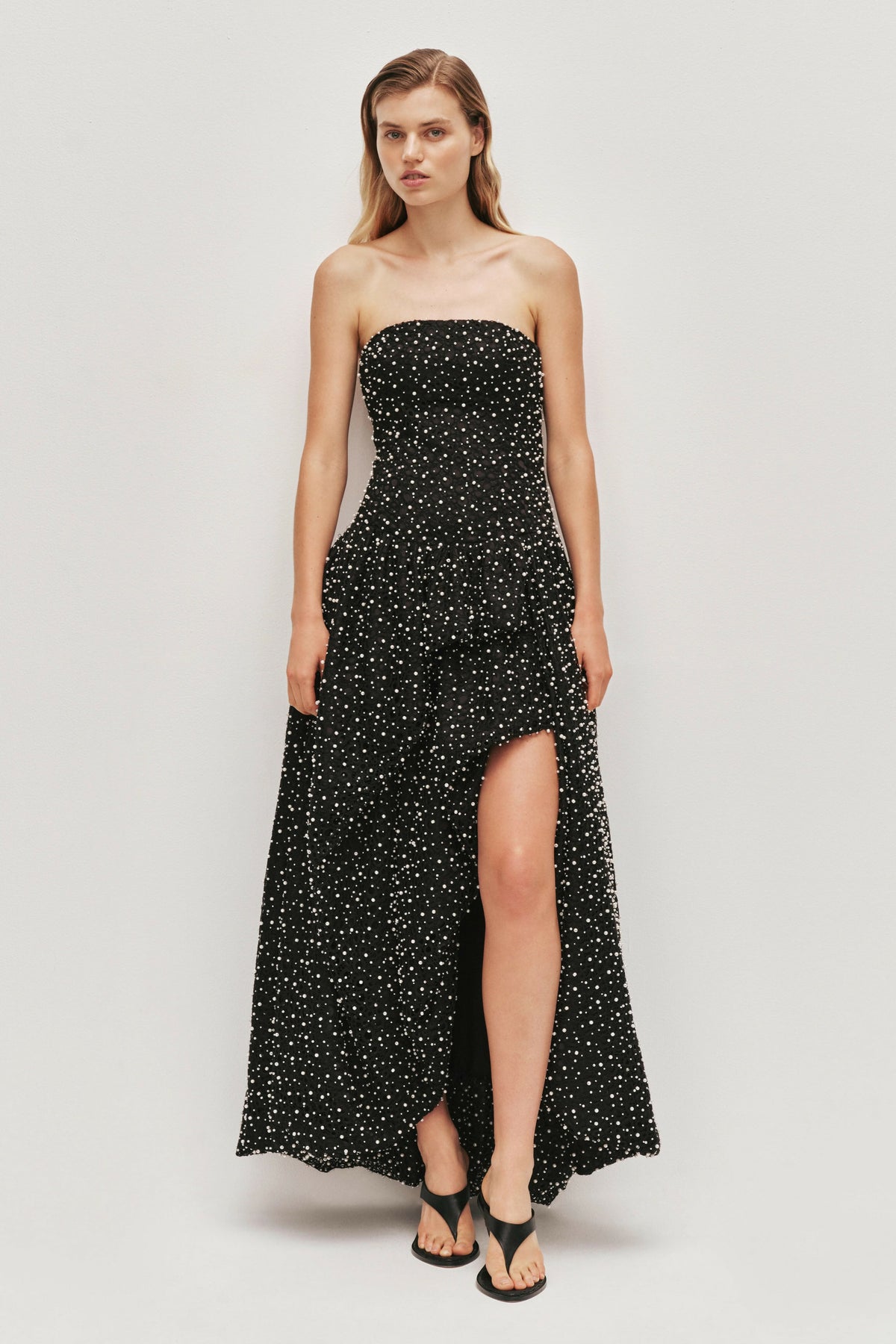 AJE Regina Pearl Gown – designer dress hire