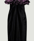 Karen Millen Jacquard Dress Black Size 10 - 12 / Multi - Dresses