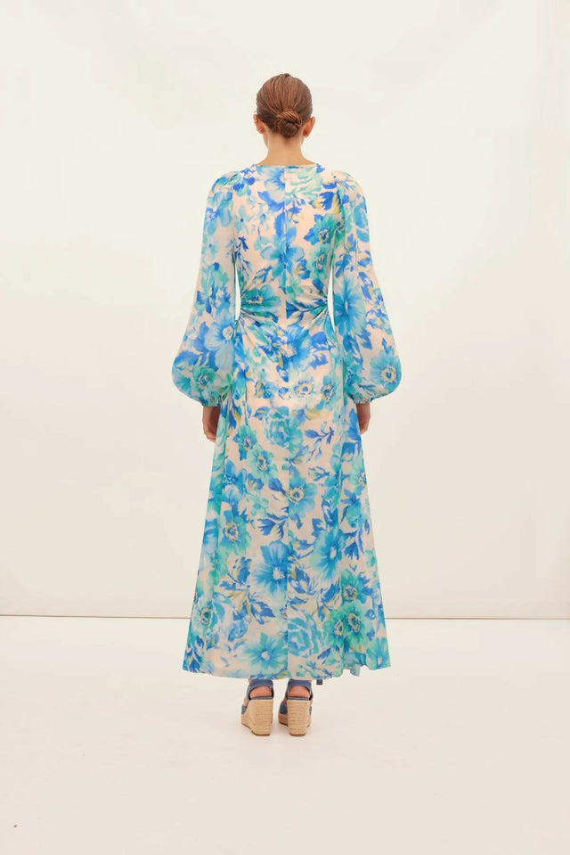 Kate Ford Hispanica Gown Calla Print Size 2 (AU 10) - 10 / Floral - Dresses