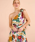 Kate Ford Palermo Tie Cut Dress Floral Size 10 12 - Dresses