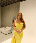 Kenzie Gown - 8 / Yellow - Dresses