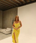 Kenzie Gown - 8 / Yellow - Dresses