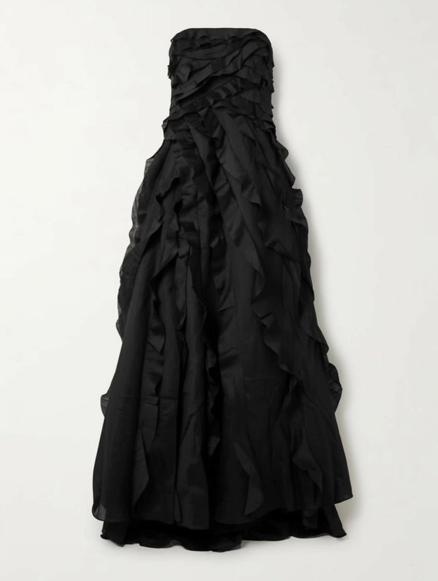 Aje Allairie Gown Black
