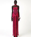 Khanums Kesca Maxi Gown Pink - 8 / Pink - Dresses