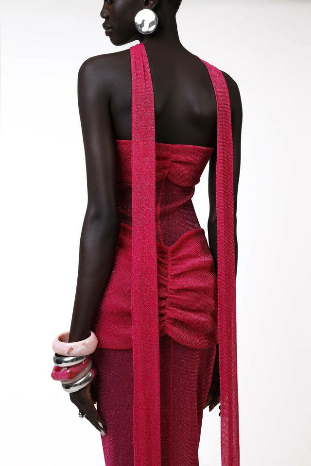 Khanums Kesca Maxi Gown Pink - 8 / Pink - Dresses