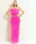 Kikiriki Audrey Tulle Gown - 8 / Pink - Dresses