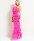 Kikiriki Audrey Tulle Gown - 8 / Pink - Dresses