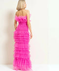 Kikiriki Audrey Tulle Gown - 8 / Pink - Dresses