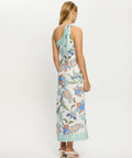 Kivari Azure Midi Dress Blue Size 12 - 12 / Blue - Dresses