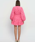 Kivari Corfu Mini Dress Pink Size AU 6 - 6 / Pink - Dresses