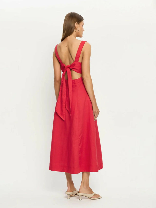 Kivari Elise Midi - 12 / Red - Dresses