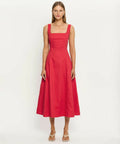 Kivari Elise Midi - 12 / Red - Dresses