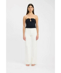 Kookai Black Tayla Trim Top - 8 / Black - Tops