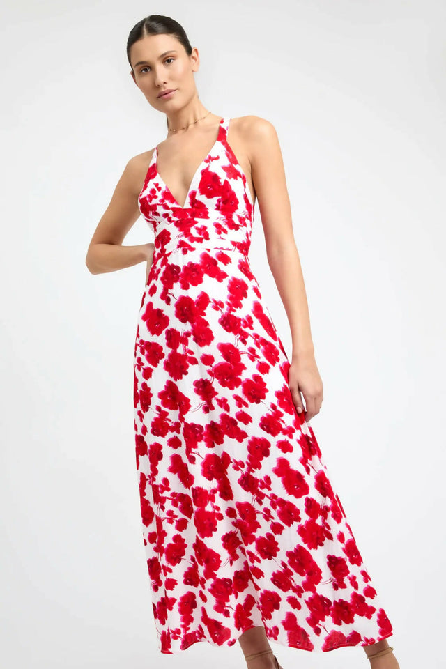 Kookai Bonita Vee Dress - 10 / Print - Dresses