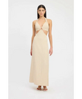 Kookai Brady Ring Maxi Dress - 8 / Brown - Dresses