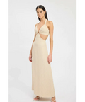 Kookai Brady Ring Maxi Dress - 8 / Brown - Dresses