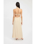 Kookai Brady Ring Maxi Dress - 8 / Brown - Dresses