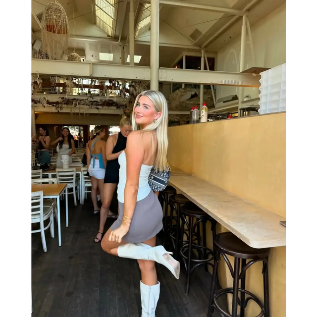 Kookai Coconut Tayla Trim Top - 8 / White - Tops