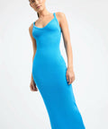 Kookai Dayton Dress in Blue - 8 / Blue - Dresses