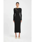 Kookai Emmett Merino Wool Dress in Black Sizes 8 10 or Agave Green Size 8 10 - Dresses