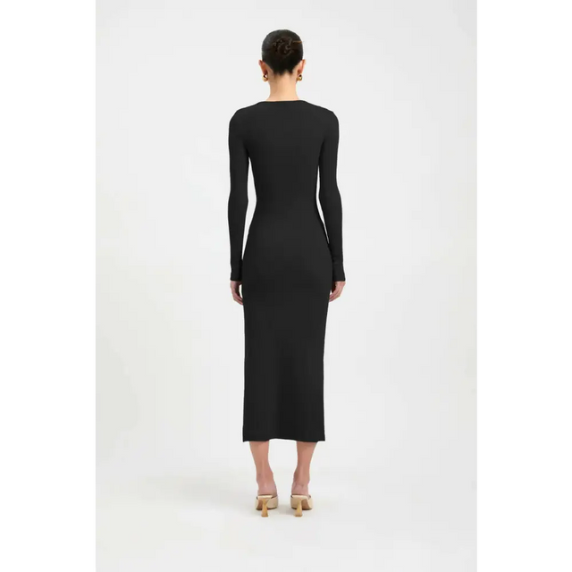 Kookai Emmett Merino Wool Dress in Black Sizes 8 10 or Agave Green Size 8 10 - Dresses