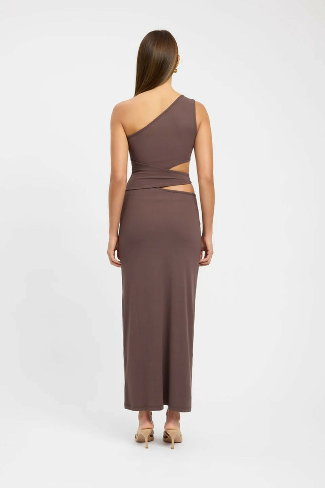 KOOKAI Faye Maxi Dress - 10 / Brown - Dresses