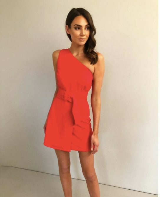 Kookai Gigi Dress Tomato - Dresses