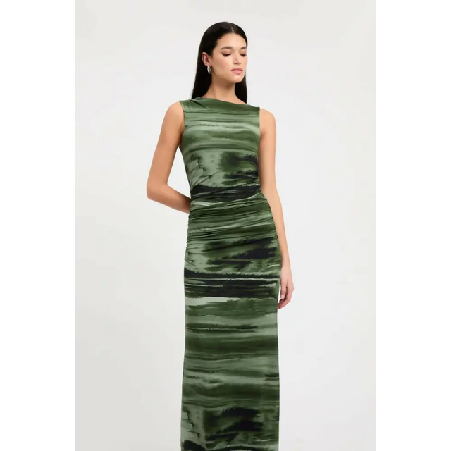 Kookai Harper Maxi Dress - 6 / Print - Dresses