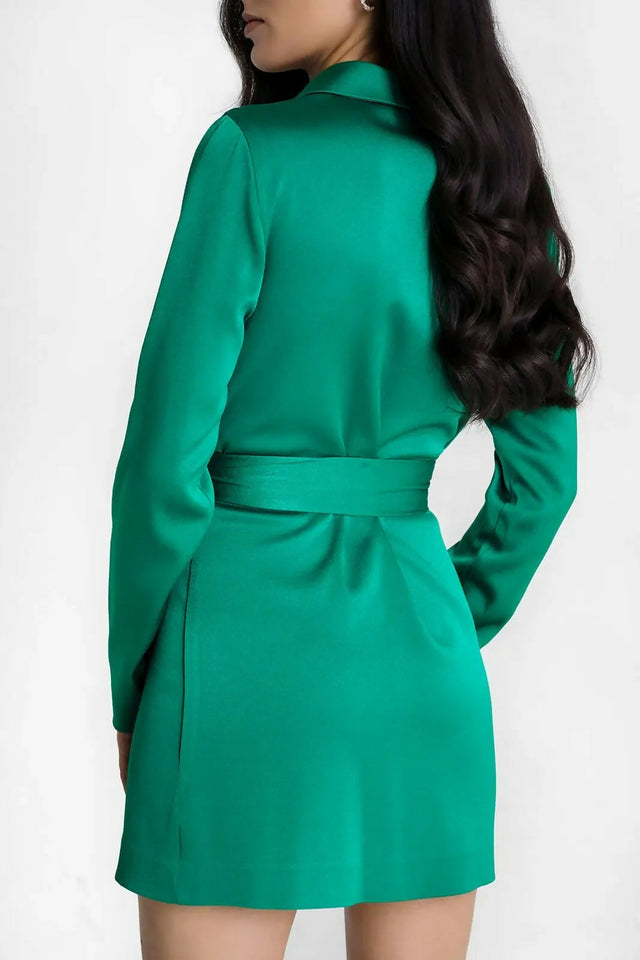 Kookai Majestic Dress - 12 / Green - Dresses