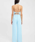 Kookai Oyster Backless Vest + Willow Pants Cloud Blue - 8 / Blue - Outfit Sets