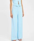 Kookai Oyster Backless Vest + Willow Pants Cloud Blue - 8 / Blue - Outfit Sets
