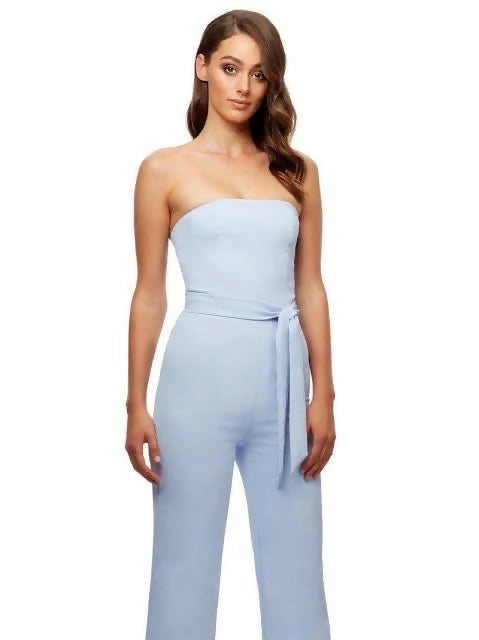 Kookai Oyster Jumpsuit Blue - 10 / Blue - Jumpsuit