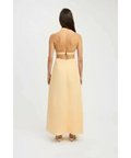Kookai Romeo Ring Maxi Dress in Butter Popcorn - Dresses
