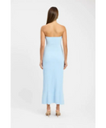 Kookai Serah Strapless Long Dress - 8 / Blue - Dresses