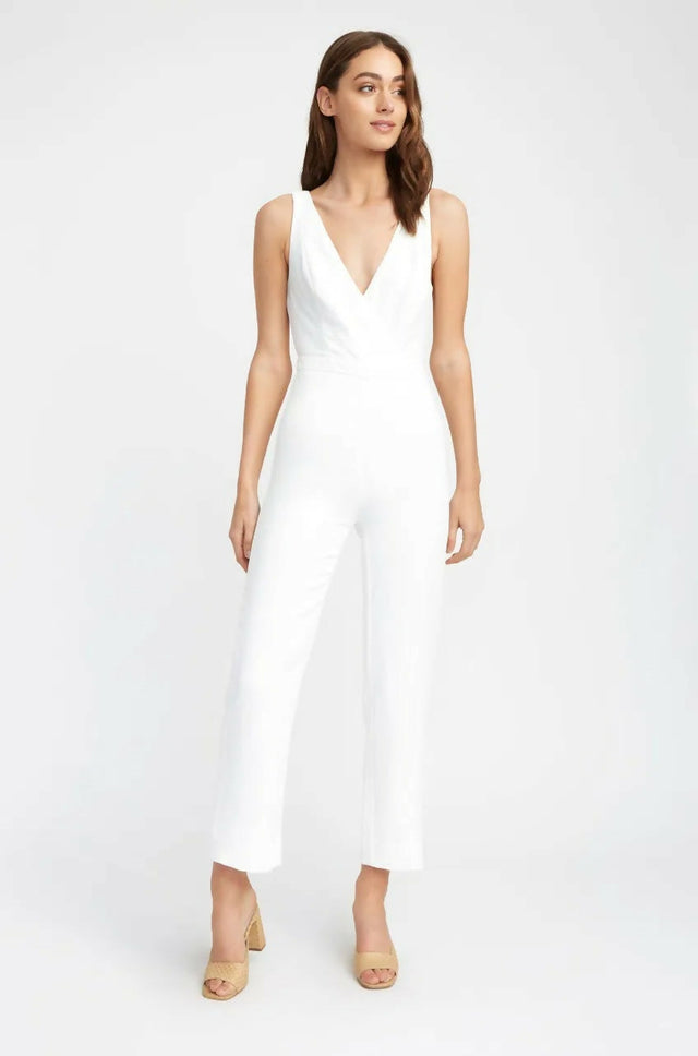 Kookai Shannon Jumpsuit - 12 / White - Jumpsuits