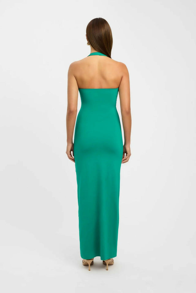 KOOKAI Stella Halter Dress - 8 / Green - Dresses