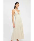 Kookai Tallulah Vee Dress - 6 / Beige - Dresses