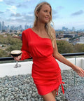 Kookai Vangeline Dress Red - 8 / Red - Dresses
