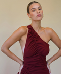 Kosture Kulture Kaia Dress Wine - 6 / Red - Dresses