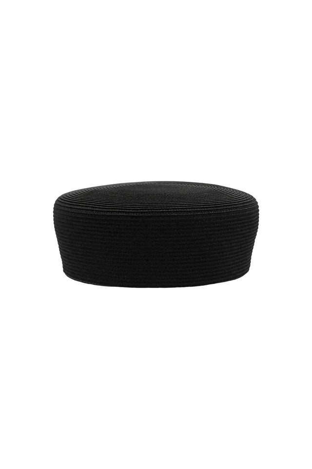 Morgan & Taylor Gillian Pillbox Hat - Black