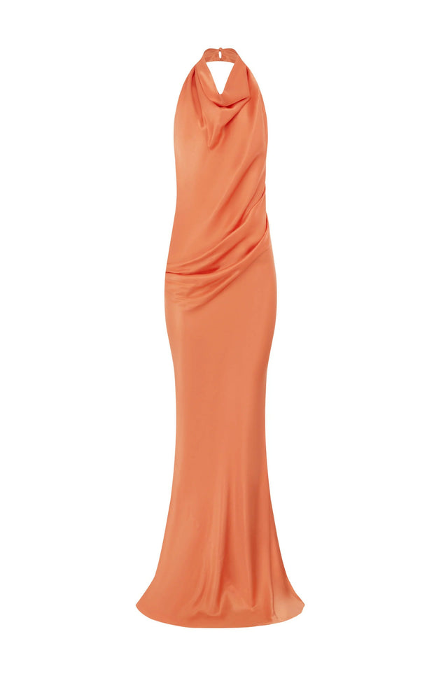 Arcina Ori Gaia Maxi Dress Papaya Size S / AU 8