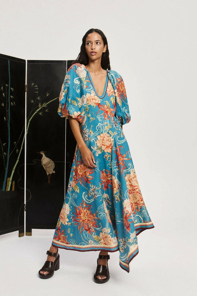 Alemais Fletcher Midi Dress