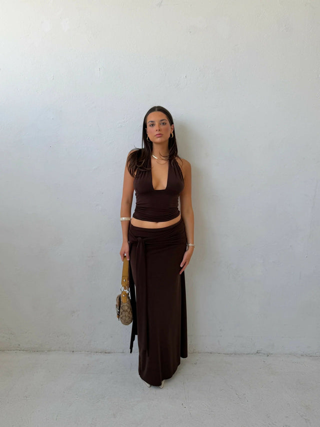 La Marie Sofia Set Brown - 6 / Brown - Outfit Sets